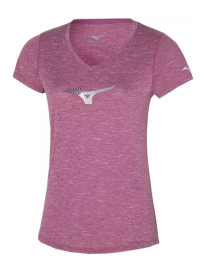 MIZUNO - IMPUSLE CORE RB TEE MAGENTA HAZE J2GA270785_M