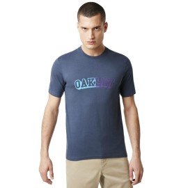 OAKLEY LOGO TEE FOGGY BLUE - 457528-6FB - XL