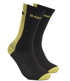 PONOŽKY - OAKLEY ICON ROAD SHORT SOCKS BLACK/SULPHUR FOS901235-9LP-S