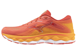 MIZUNO WAVE SKY 7 / Cayenne/Nickel/Carrot Curl / - J1GC230255_42.5/8.5