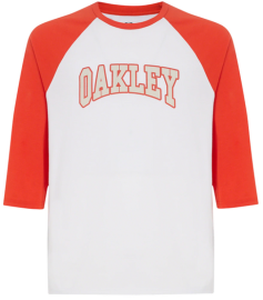 PÁNSKÉ TRIKO - OAKLEY SPORT 3/4 TEE FIRE RED - 457565-4FR-L