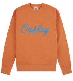 OAKLEY TNP COUNTRY CLUB FLEECE GREW DARK ORANGE - 472561-71E-XL