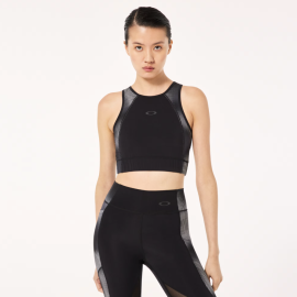 DÁMSKÉ TÍLKO - OAKLEY PURSUIT CROPPED TOP BLACKOUT FOA500563-02E-M