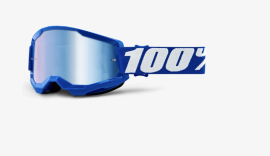 OCHRANNÉ BRÝLE - 100% STRATA 2 GOGGLE BLUE / BLUE 50028-00002