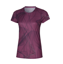 MIZUNO - GRAPHIC TEE MAGENTA HAZE J2GA270585_S