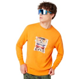 PÁNSKÁ MIKINA - OAKLEY SUNGLASS PRINT CREWNECK Autumn Glory M - 472572-71T-M