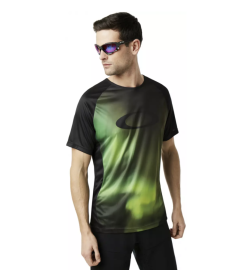 CYKLISTICKÝ MTB DRES - OAKLEY MTB SS TECH TEE AURORA BOREALIS - 457608-9A4-XL