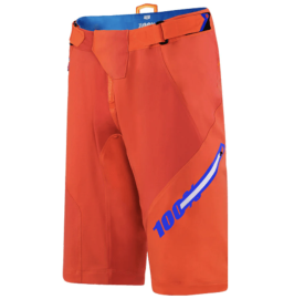 CYKLO ŠORTKY - 100% AIRMATIC BLAZE SHORTS ORANGE 42302-006-28