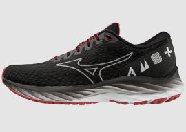 MIZUNO WAVE RIDER 26 ( AMS )  / Black / White / Red  J1GC226201_46.5/11.5