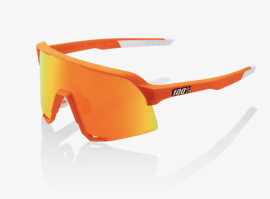 100% S3 - SOFT TACT NEON ORANGE / HIPER RED 60005-00008
