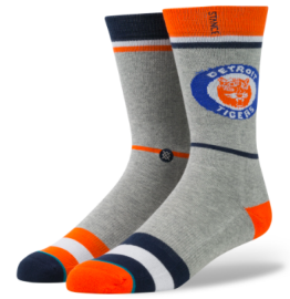 PÁNSKÉ SPORTOVNÍ PONOŽKY - STANCE DETROIT TIGERS LOS TIGRES - M558C16LOS-GRY-GREY-L