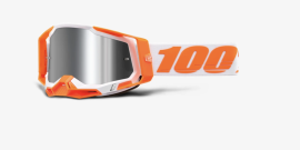 OCHRANNÉ BRÝLE - 100% RACECRAFT 2 GOGGLE ORANGE / SILVER FLASH 50010-00013