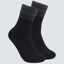 PONOŽKY - OAKLEY B1B MTB LONG SOCKS BLACKOUT - FOS900873-02E-M