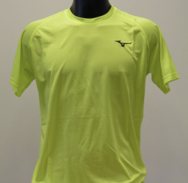 PÁNSKÉ SPORTOVNÍ TRIČKO - MIZUNO DRYLITE TEE AW20 MEN XL SAFETY YELLOW J2EA050144_XL