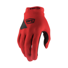 100% RIDECAMP YOUTH GLOVES RED M 10012-00005