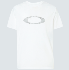 OAKLEY NETTING ELLIPSE TEE - WHITE - FOA401124-100