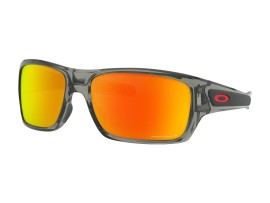 OCHRANNÉ SPORTOVNÍ SLUNEČNÍ BRÝLE S POLARIZACÍ - OAKLEY TURBINE - GREY INK / PRIZM RUBY POLARIZED - OO9263-5763