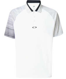 OAKLEY AERODYNAMIC GOLF POLO SS TEE WHITE - 434351-100-S