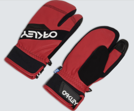 ZIMNÍ RUKAVICE - OAKLEY FACTORY WINTER TRIGGER MITT 2 RED LINE - 94264-465-XL