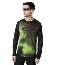 OAKLEY MTB LS TECH TEE AURORA BOREALIS - 434362-9A4-XXL