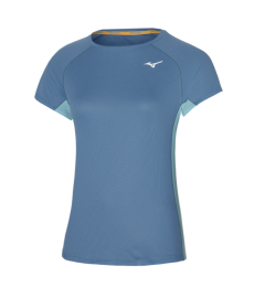 MIZUNO - DRYAEROFLOW TEE / COPEN BLUE J2GA270222_XL