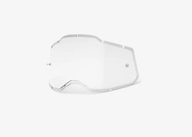 100% RACECRAFT 2 / ACCURA 2 / STRATA 2 CLEAR LENS 59090-00001