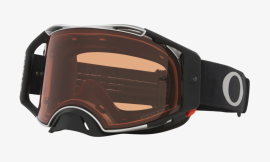 OAKLEY AIRBRAKE MX GOGGLE TUFF BLOCKS  BLACK GUNMETAL / PRIZM MX BRONZE - OO7046-B100