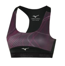 SPORTOVNÍ TRIČKO - MIZUNO - ALPHA GRAPHIC BRA / GRAPE WINE J2GA270081_M