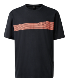 OAKLEY 249 FUTURES STRIPE TEE BLACKOUT - 457530-02E-M