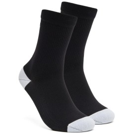 PONOŽKY - OAKLEY RIBBED ELLIPSE LONG SOCKS BLACKOUT FOS900868-02E-M