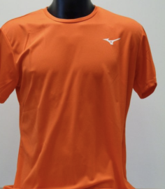 PÁNSKÉ SPORTOVNÍ TRIČKO - MIZUNO DRYLITE TEE AW20 MEN M SHOCKING ORANGE J2EA050154_M