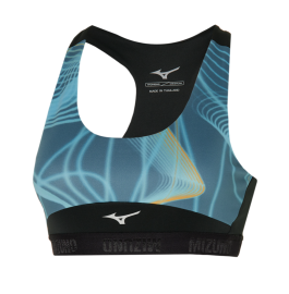 MIZUNO - ALPHA GRAPHIC BRA / COPEN BLUE J2GA270022_S