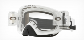 OAKLEY O FRAME 2.0 MX - RACE READY - MATTE WHITE / CLEAR + ROLL OFF- OO7068-20