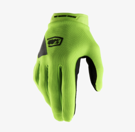 100% RIDECAMP WOMEN'S  GLOVES FLUO YELLOW / BLACK S 10013-00006