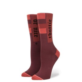 STANCE THE THOTTIE - RIHANNA FENTY COLLECTION - WINE / M - W515D17THO-WIN-M