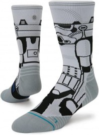 PÁNSKÉ BĚŽECKÉ PONOŽKY - STANCE STAR WARS STORM TROOPER - WHITE / L - M448C16STO-WHT-WHITE-L