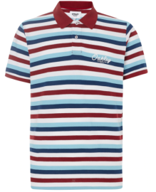 PÁNSKÉ TRIKO - OAKLEY TNP STRIPED POLO SS TEE STRIPE SUNDRIED - 434447-96S-L