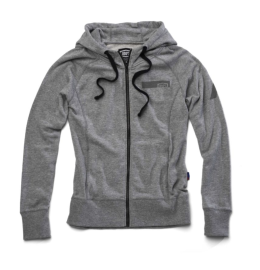 DÁMSKÁ MIKINA - 100% JOURNEY WOMEN'S ZIP HOODED SWEATSHIRT GUNMETAL HEATHER XL 29003-025-13