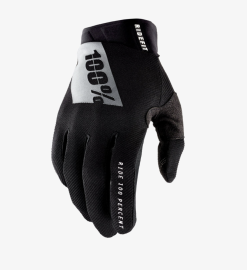 RUKAVICE - 100% RIDEFIT GLOVES BLACK / WHITE M 10010-00001