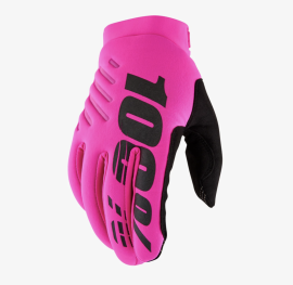 RUKAVICE - 100% BRISKER GLOVES M NEON PINK 10003-00026