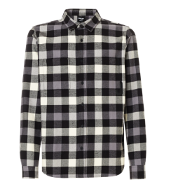 PÁNSKÁ KOŠILE - OAKLEY ICON FLANEL LONG SLEEVE SHIRT- BLACKOUT 401901-02E-S