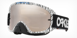 OAKLEY O FRAME 2.0 MX FP WHITE BENGAL / BLACK IRIDIUM + CLEAR - OO7068-18