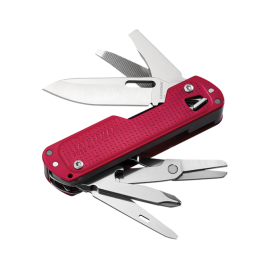 MULTIFUNKČNÍ KAPESNÍ NŮŽ - LEATHERMAN FREE T4 - CRIMSON - LTG 832871