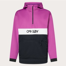 OAKLEY TNP NOSE GRAB SOFTSHELL HOODIE BLACKOUT/ULTRA PURPLE FOA404727-9EB-L