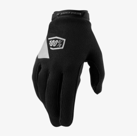 100% RIDECAMP YOUTH GLOVES BLACK / CHARCOAL XL 10012-00003