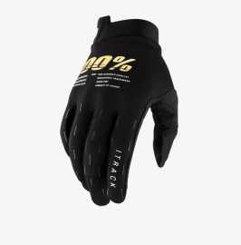 100% ITRACK YOUTH GLOVES BLACK L 10009-00002
