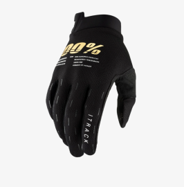 RUKAVICE - 100% ITRACK YOUTH GLOVES BLACK L 10009-00002