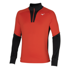 PÁNSKÁ SPORTOVNÍ MIKINA - MIZUNO - WARMALITE HZ FIERY RED J2GC251162_XXL