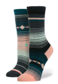 DÍVČÍ PONOŽKY - STANCE KODI GIRLS - TEAL / L - G556A16KOD-TEA-TEAL-L