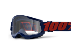 100% STRATA 2 GOGGLE BLUE / CLEAR 50027-00002